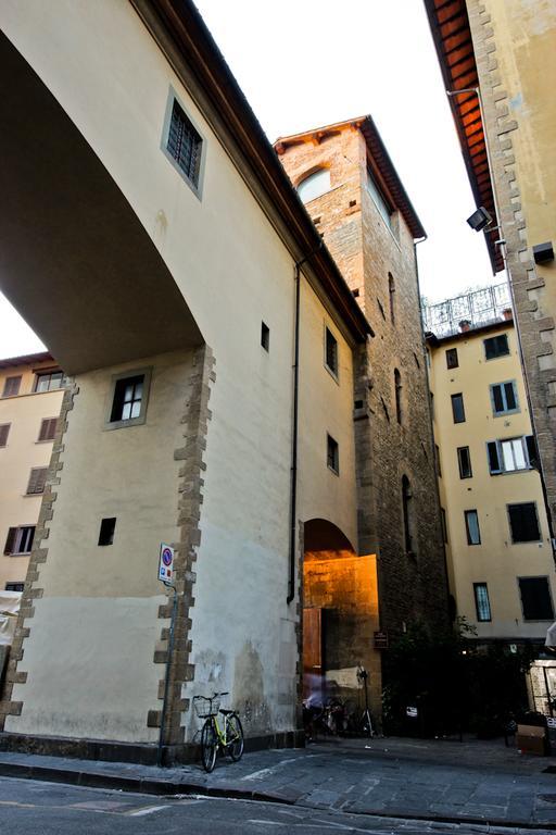 Ferienwohnung Ponte Vecchio Tower Florenz Exterior foto