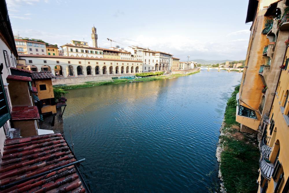Ferienwohnung Ponte Vecchio Tower Florenz Exterior foto