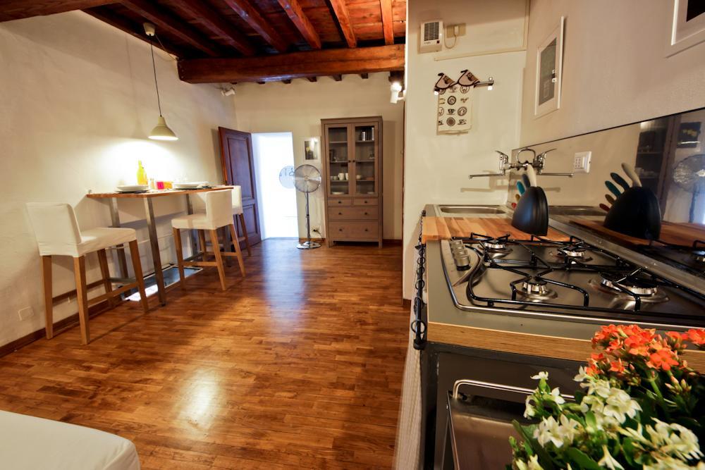 Ferienwohnung Ponte Vecchio Tower Florenz Exterior foto
